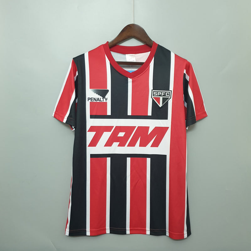 CAMISA RETRÔ DO SÃO PAULO - TAM VERMELHA