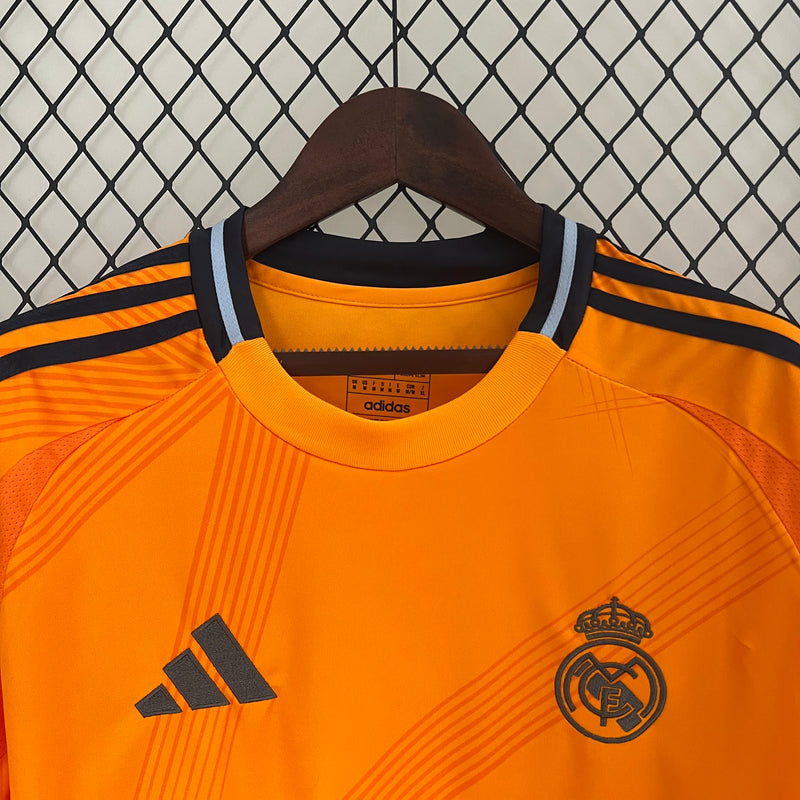 CAMISOLA DO REAL MADRID 24/25 LARANJA