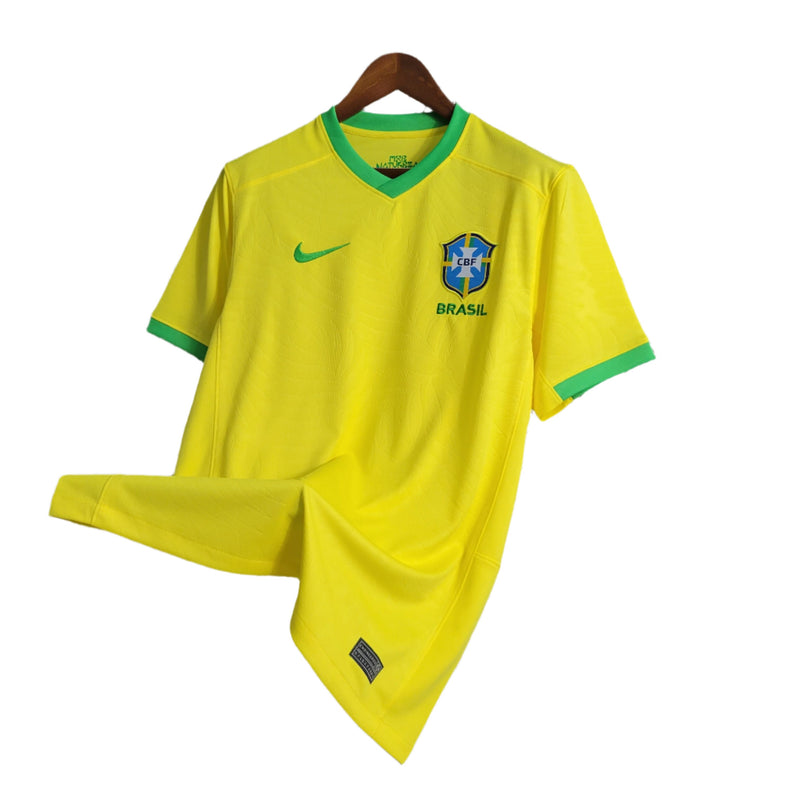 CAMISOLA DA SELEÇÃO DO BRASIL 24/25 AMARELO