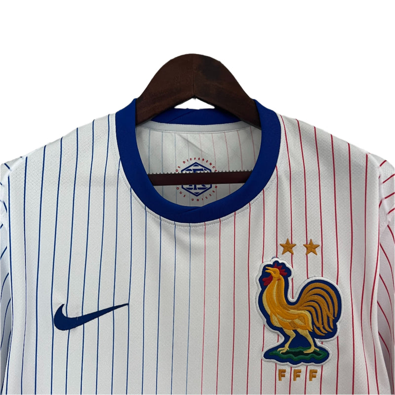 CAMISOLA DA SELEÇÃO DA FRANÇA 24/25 BRANCA