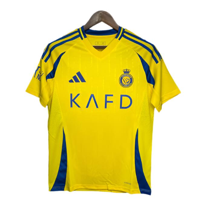 CAMISOLA DO AL NASSR 24/25 AMARELO cr7