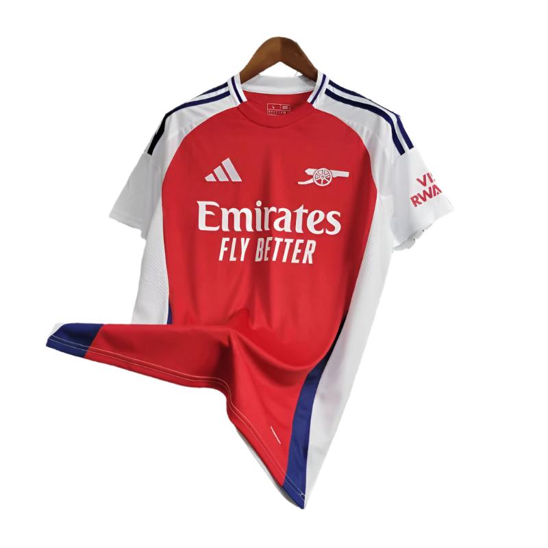 CAMISOLA DO ARSENAL 24/25 VERMELHO E BRANCO