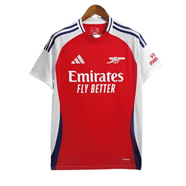 CAMISOLA DO ARSENAL 24/25 VERMELHO E BRANCO