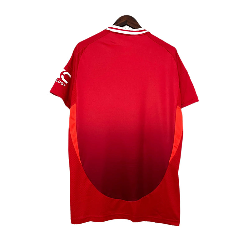 CAMISOLA DO MANCHESTER UNITED 24/25 VERMELHO