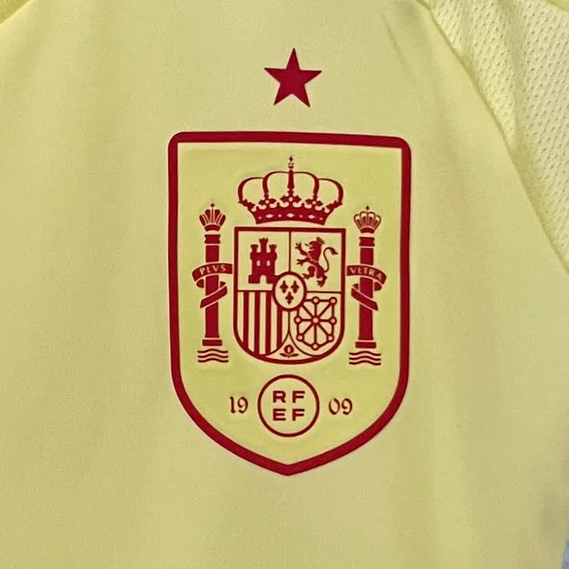 CAMISOLA DA SELEÇÃO DA ESPANHÃ 24/25 AMARELA