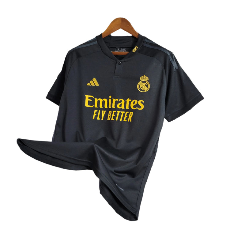 CAMISOLA DO REAL MADRID 24/25 PRETO