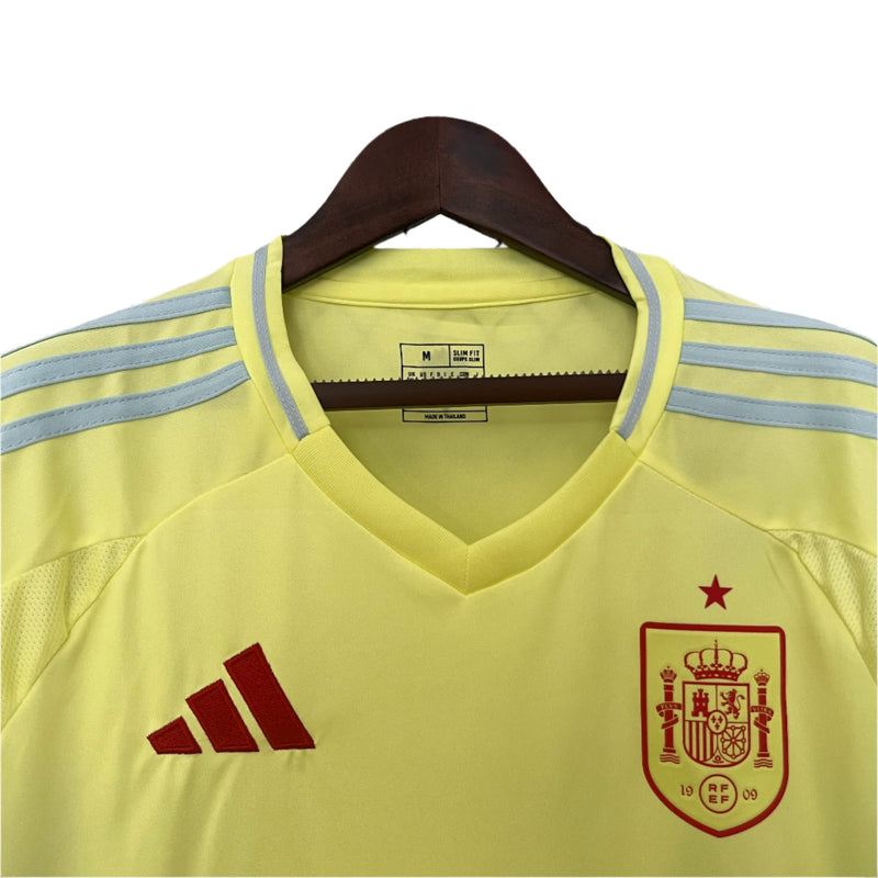 CAMISOLA DA SELEÇÃO DA ESPANHÃ 24/25 AMARELA