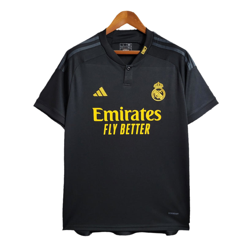 CAMISOLA DO REAL MADRID 24/25 PRETO